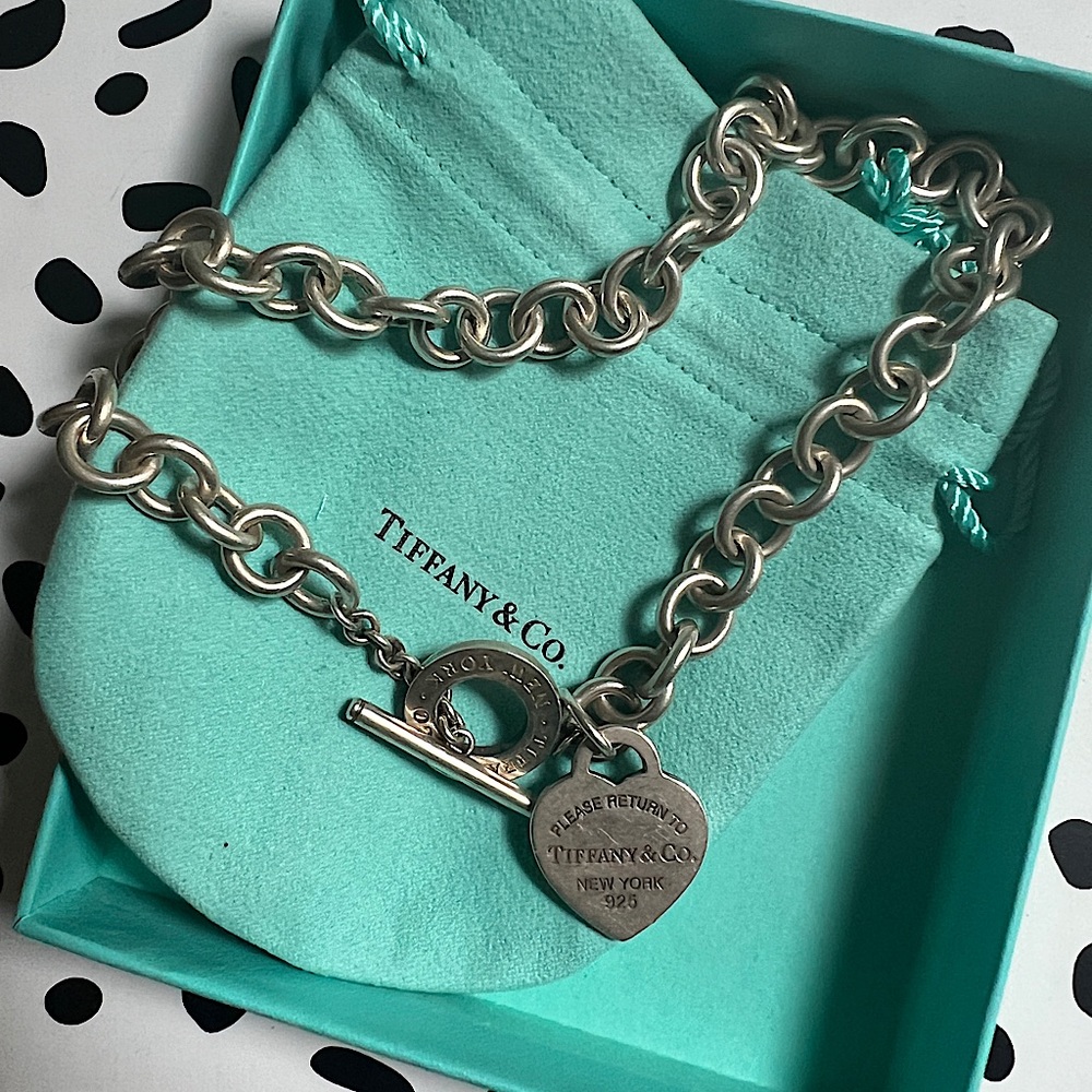 Return to Tiffany® Heart Tag Toggle Necklace